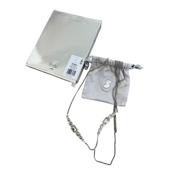 Swarovski x SKIMS V BODY CHAIN (Silver) open box - Picture 3 of 3